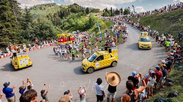 CARAVANE DU TOUR - Le Béarn à nouveau présent dans le grand barnum